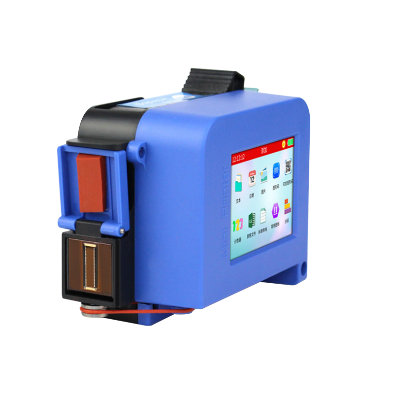 Life Mini Handheld Color Blue Wireless Usb Small Portable Inkjet Printer For Gifts/Text Label/ Logo Qrcode/ Barcode Date