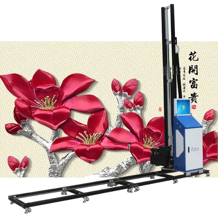 Outdprinter Printing Machine 3d Wall Painter Robotwall Inkjetwall Panelor Wall Indoor Provided Inkjet Printer 220v Automatic 125