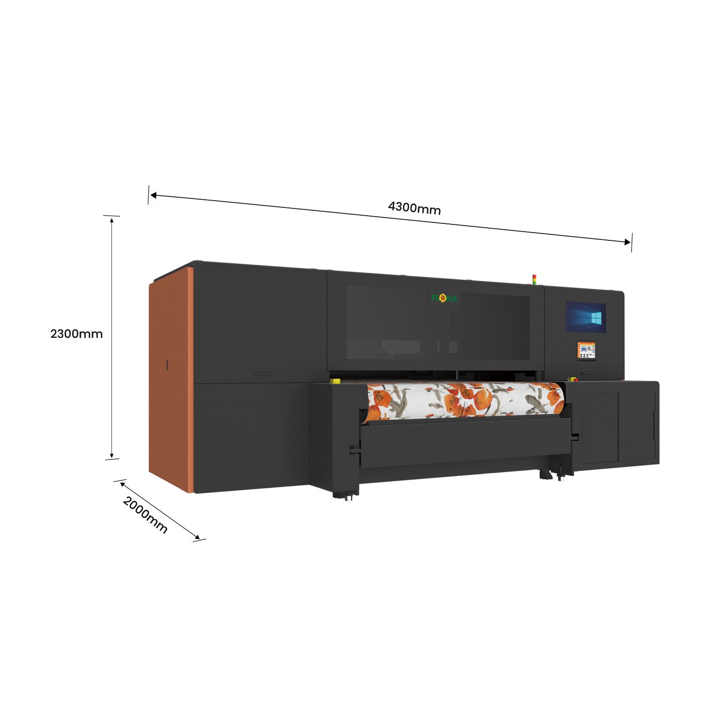 Flora 1.9m X3 8 Color X5 12 Color Used Epson S3200 Print Heads Dye Sublimation A2 A4 DTF Inkjet Printer from Printer Suppliers