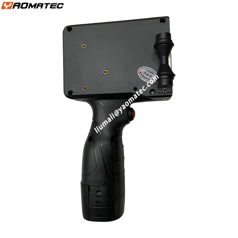 YAOMATEC Wholesale Price 12.7mm logo printer Industrial Inkjet Printer Handheld Inkjet Expiry Date Printer