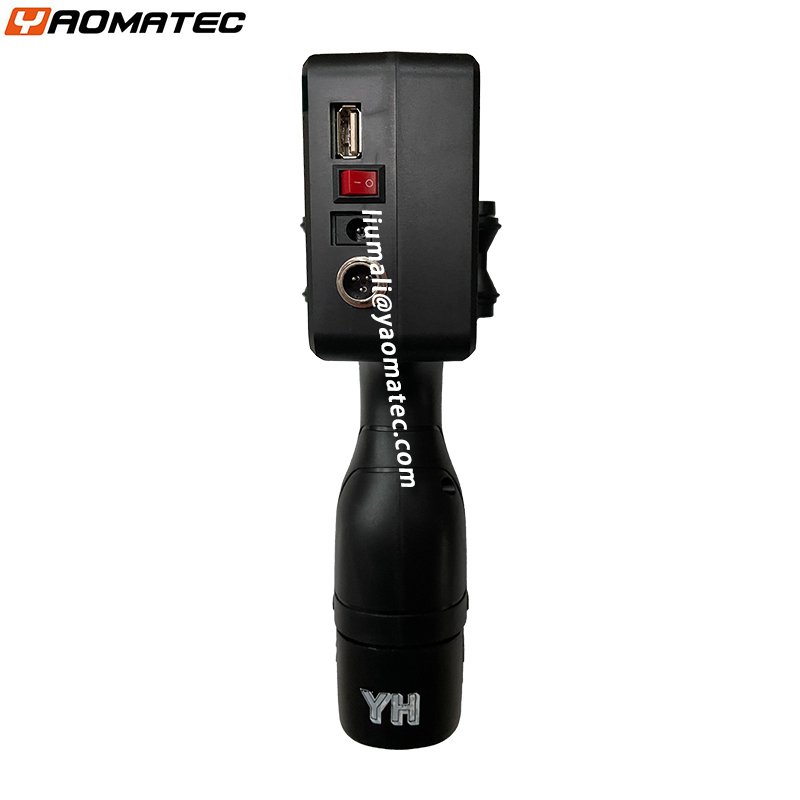 YAOMATEC Wholesale Price 12.7mm logo printer Industrial Inkjet Printer Handheld Inkjet Expiry Date Printer