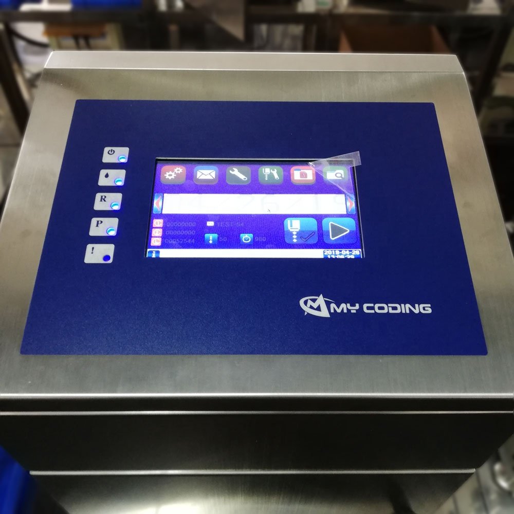 Continous Inkjet Printer Pigmented Coder Small Character Coding System for Industry