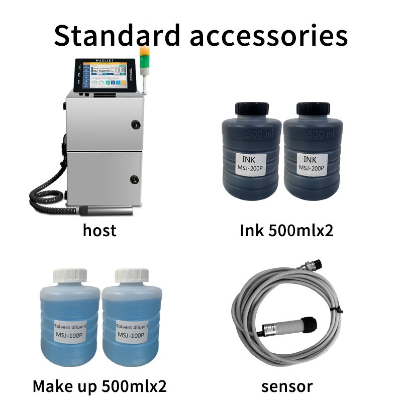 Fast Pump-Equipped Cij Inkjet Printer Technologically Advanced for Expiry Date Printing Small Character Printing for Home Use