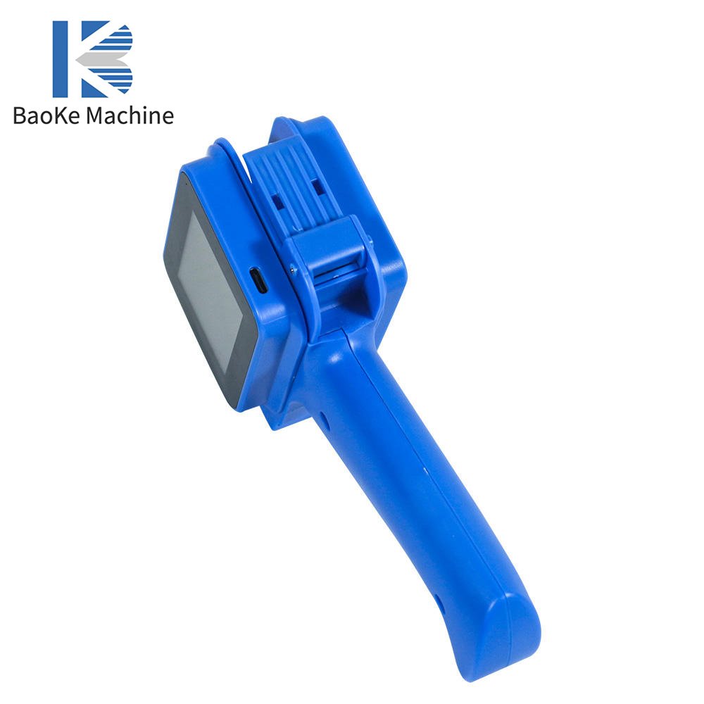 Mini Pro inkjet printer 2024 new style handle mini easy to use printing on glass plastic bottle logo marking