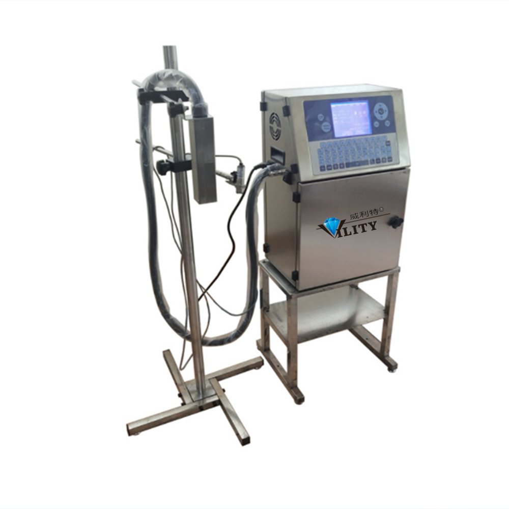 Low Price Automatic Expiry Date Inkjet Printers For Plastic Bottles/Food Bags/Cans For Sale