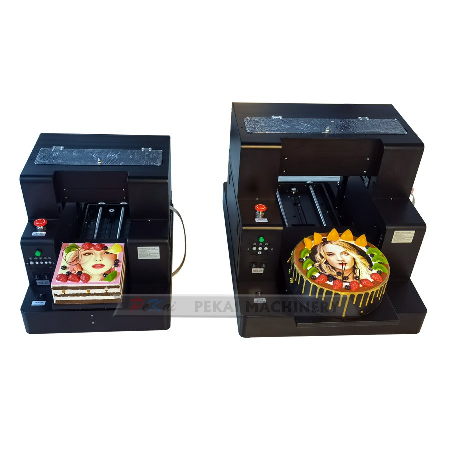 A3/A4 Size Inkjet Printer Edible Food Printer Cake Decorations Food Logo Printing Machine with Macaroon Holder