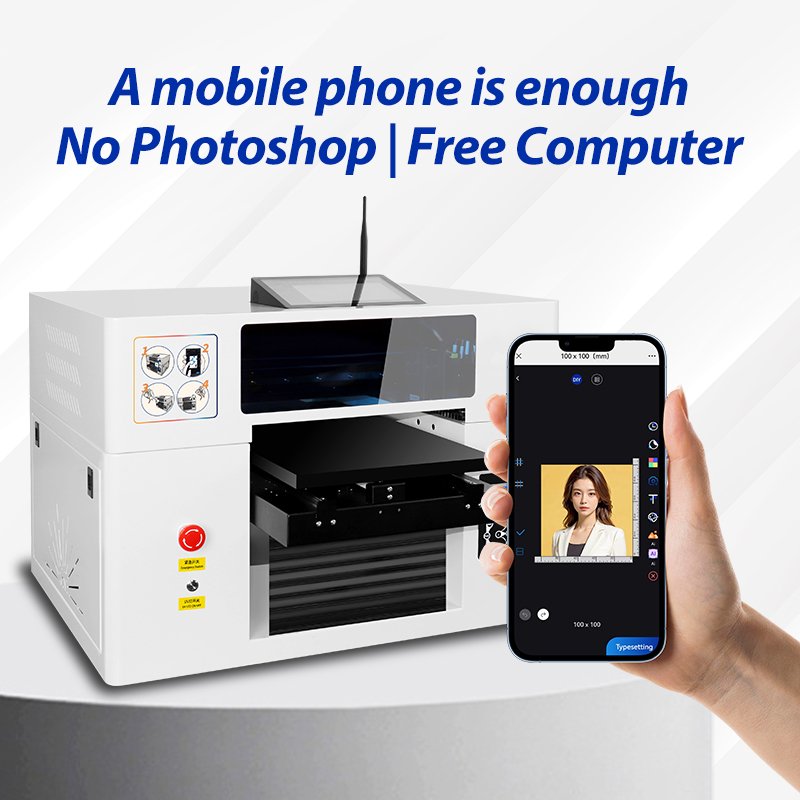 Epson High Quality Smart UV Printer For Mobile Printing Shop