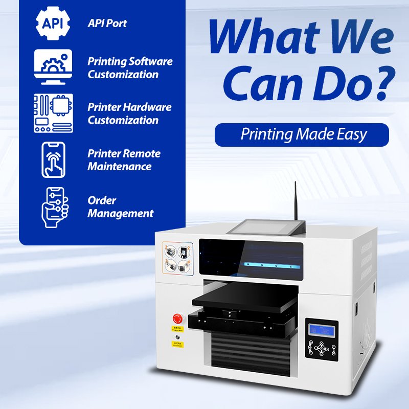 Epson High Quality Smart UV Printer For Mobile Printing Shop