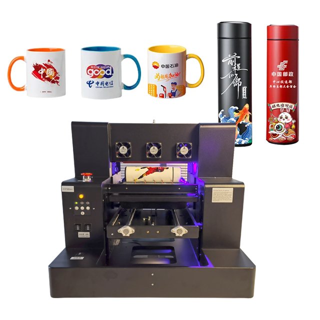 Best A3 Mini UV Printer-Smallest UV Flatbed Printer For Phone Cover Printing uv printer with software