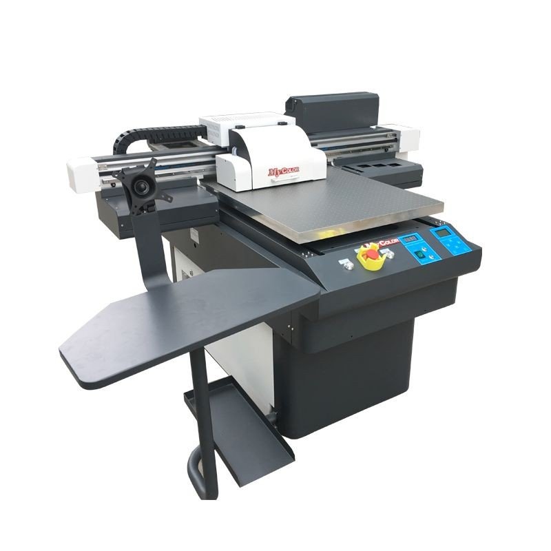 6090 UV Flatbed Printer Inkjet Mug Printing Machine Plastic PVC AB Film Sticker Printer Impresora Sticker I3200 uv printer 6090