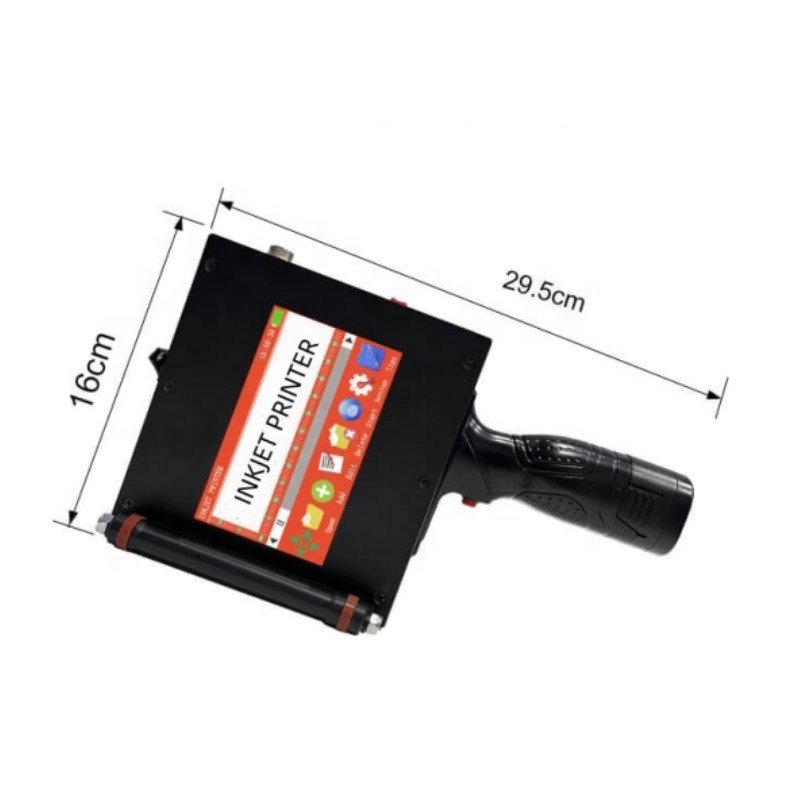 Industrial intelligent 100 mm large character handheld inkjet printer