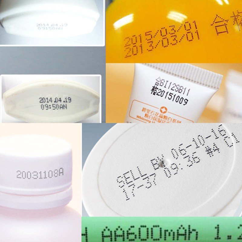 ZT Waterproof Continuous CIJ Inkjet Printer/ Coding Machine/ Transfer Date Batch for Bags Pipe Bottle Box Plastic Printing 1 Set