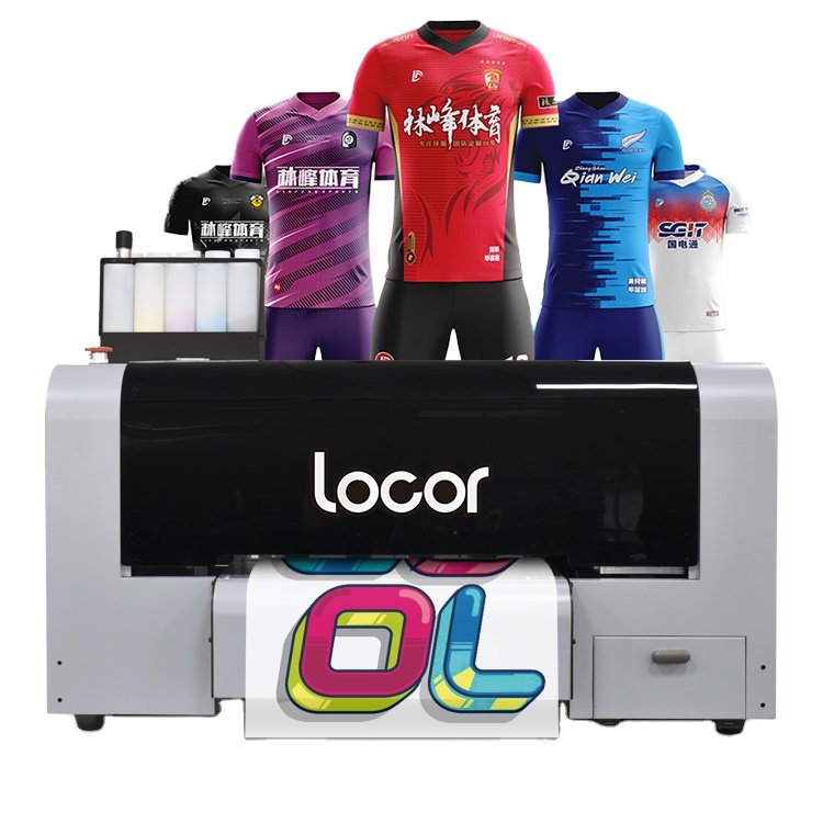 Locor fabric printing machine A3 printer for t-shirt price
