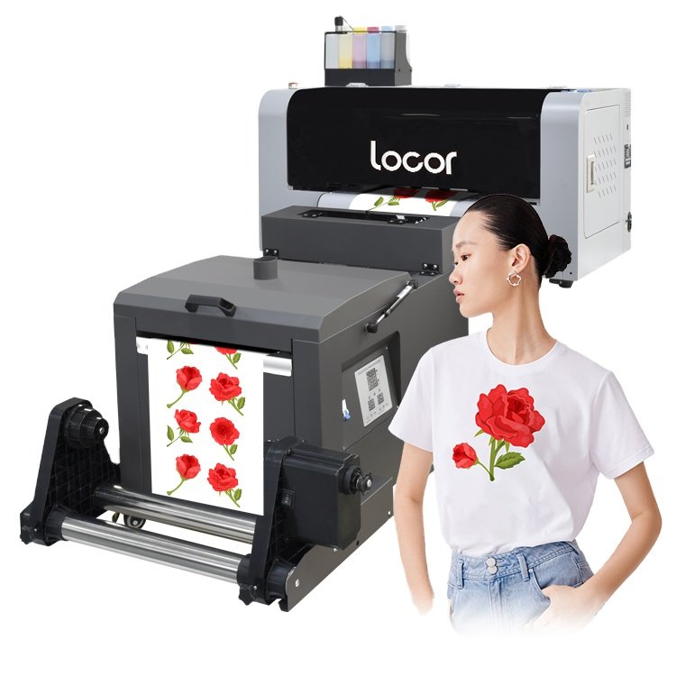 Locor fabric printing machine A3 printer for t-shirt price
