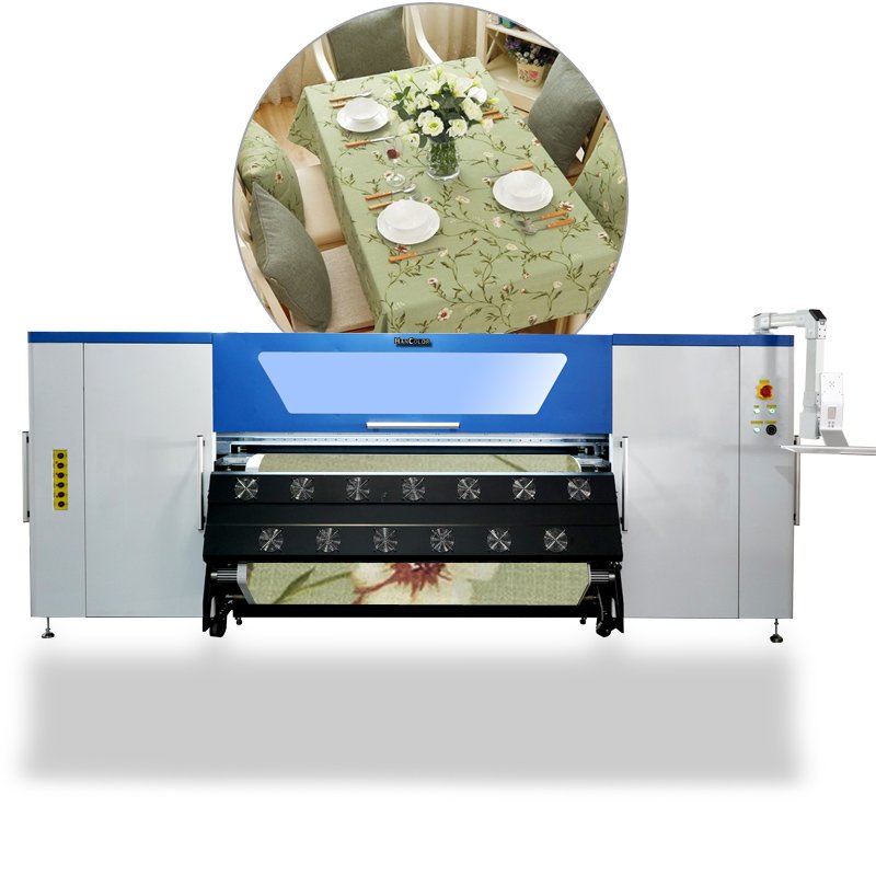 3.2m inkjet sublimation printer digital textile bed sheet printing machine sublimation iron uv printer flat bed printing machine