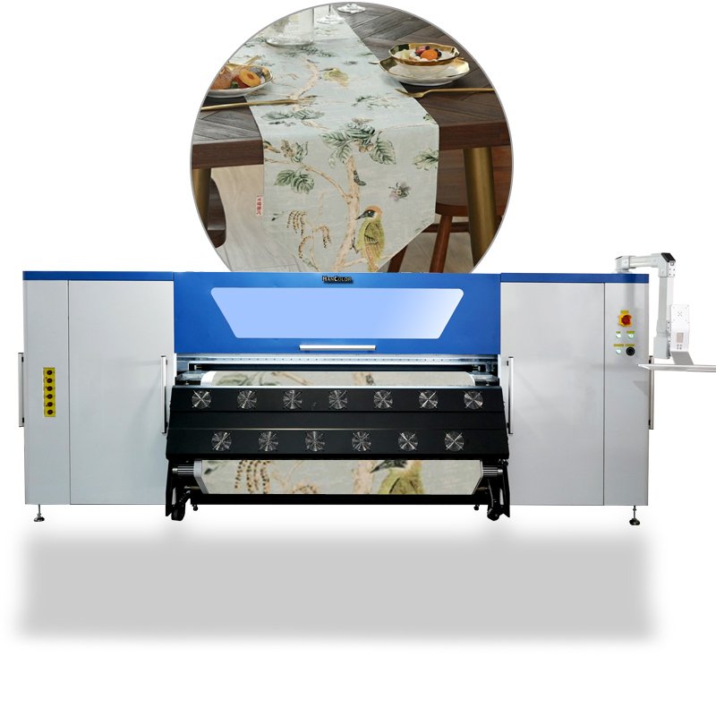 3.2m inkjet sublimation printer digital textile bed sheet printing machine sublimation iron uv printer flat bed printing machine