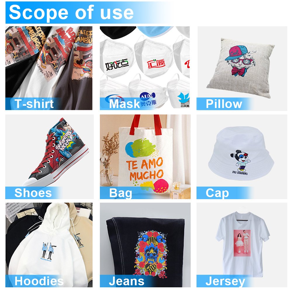 COLORSUN A3 DTG Printer Direct To Garment machine 6 Colors A3 T-shirt Printer DTF DTG Printer