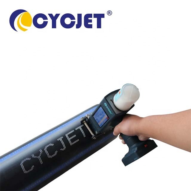 CYCJET ALT160Plus Large Character Handheld Inkjet Printer for Steel Pipes Sheets Industrial Inkjet Printing