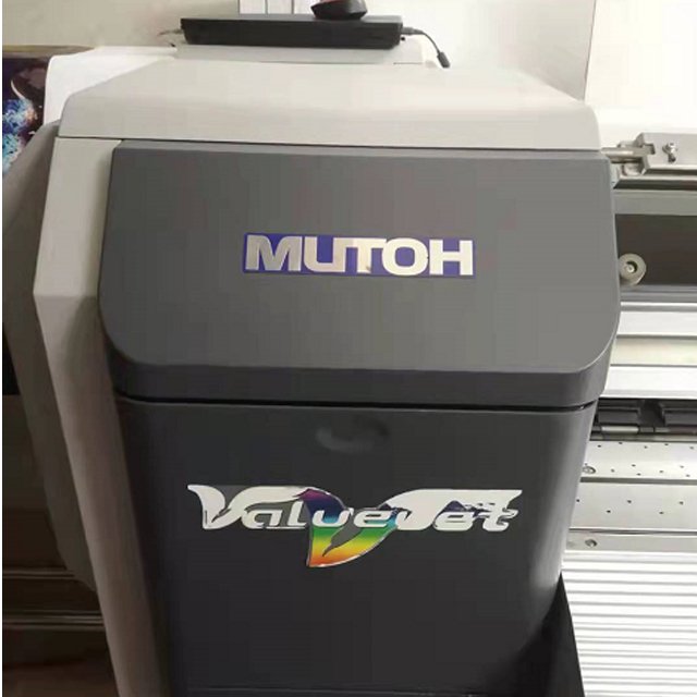 Used inkjet printer mutoh valuejet vj1604w sublimation ink heat transfer paper printing