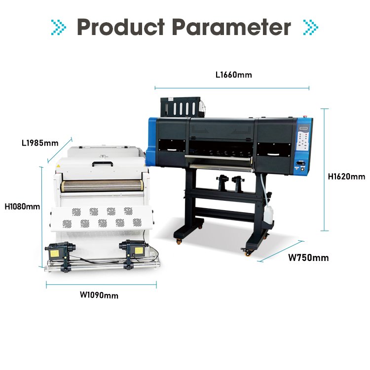 Xinfli industrial dtf 60 cm inkjet printer i3200 with double eps heads and shaker for fabric printing