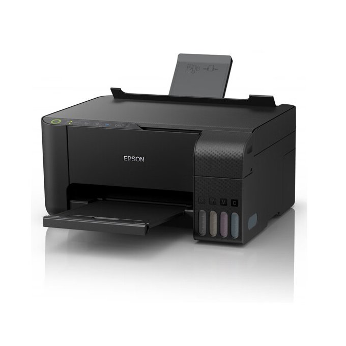 EP SON inkjet printer wireless connection, printing, copying, scanning integrated ink supply chamber L3558 black