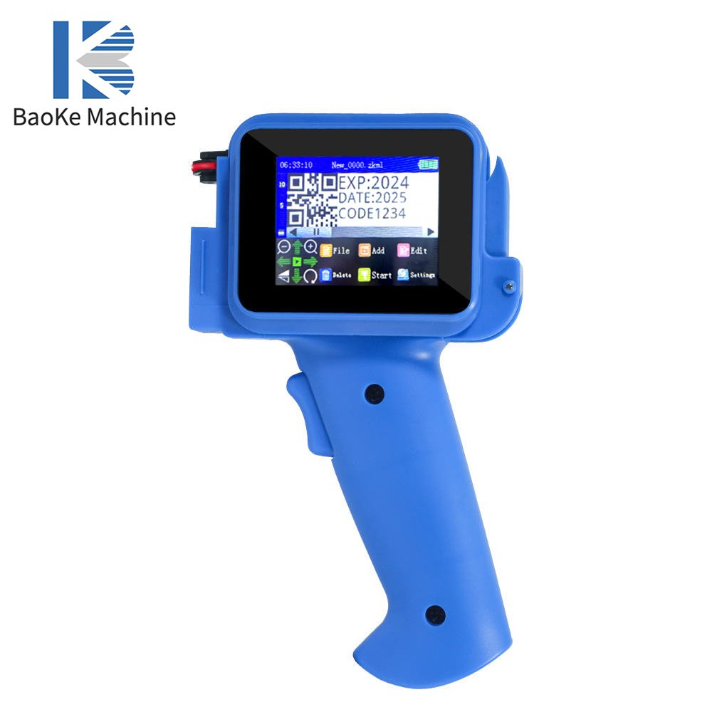 2024 mini printer 2.4 inch smart touch screen mini printer with handle easy to operate marking machine