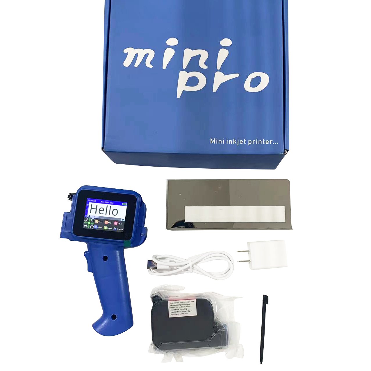 2024 mini printer 2.4 inch smart touch screen mini printer with handle easy to operate marking machine
