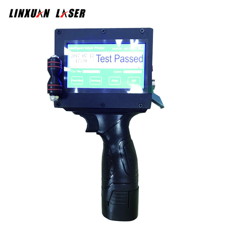 Industrial Handheld inkjet coding marker printer expiry date coder plastic bag printing machine price