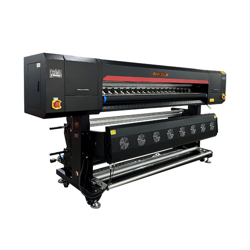 Hot selling new technology automatic 1.8meter print size sublimation printer 1 year warranty for sale