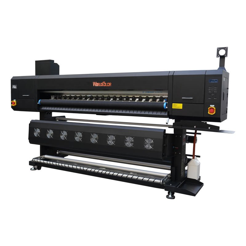 Hot selling new technology automatic 1.8meter print size sublimation printer 1 year warranty for sale