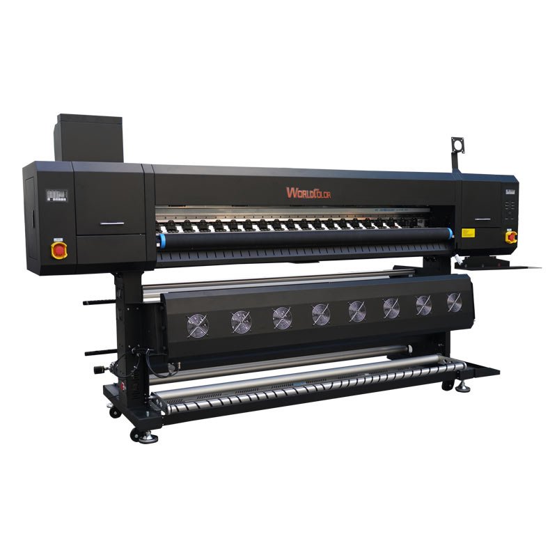 Hot selling new technology automatic 1.8meter print size sublimation printer 1 year warranty for sale