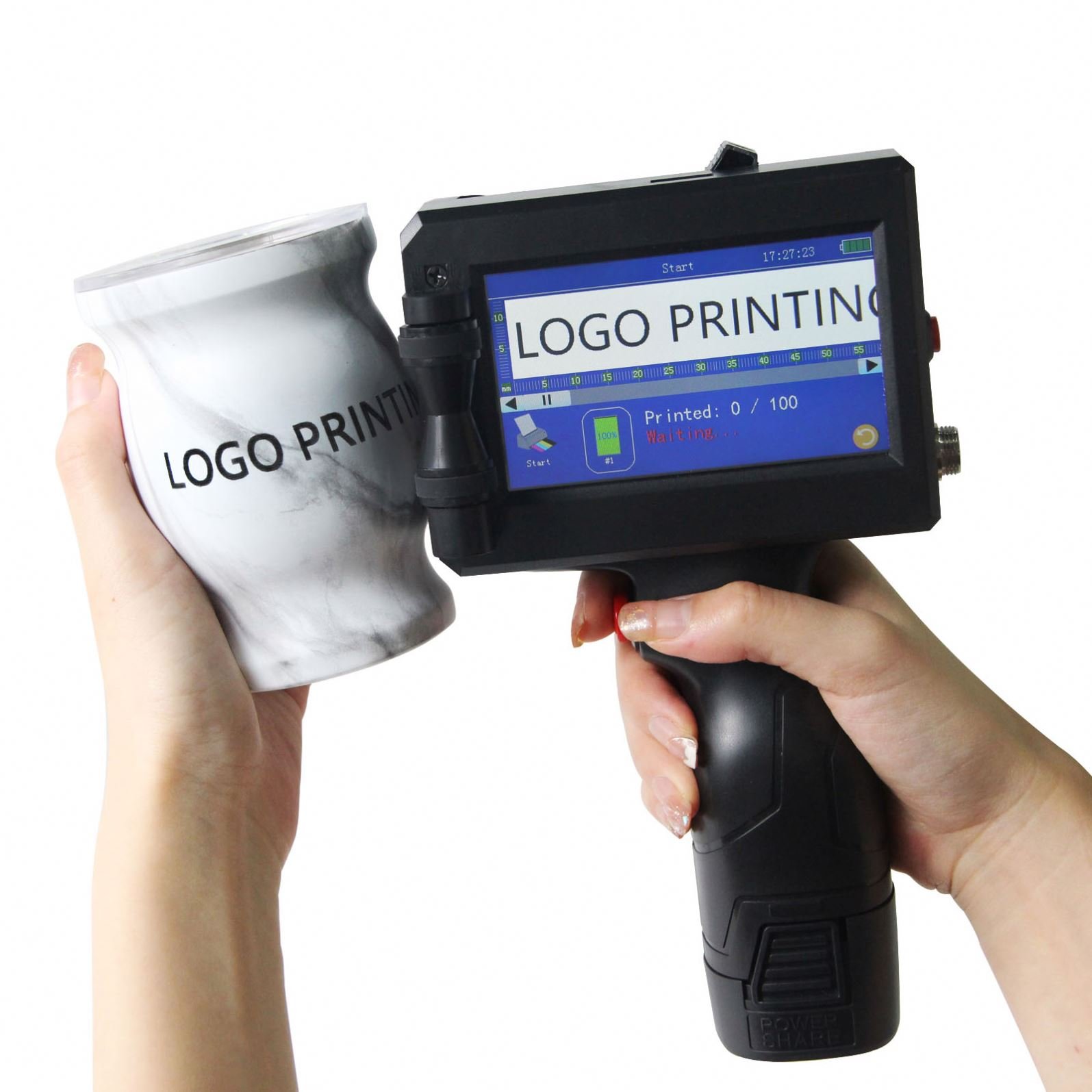 High Quality Using Various Mini Portable Logo Printer Packaging Logo Handheld Inkjet Printing Machine