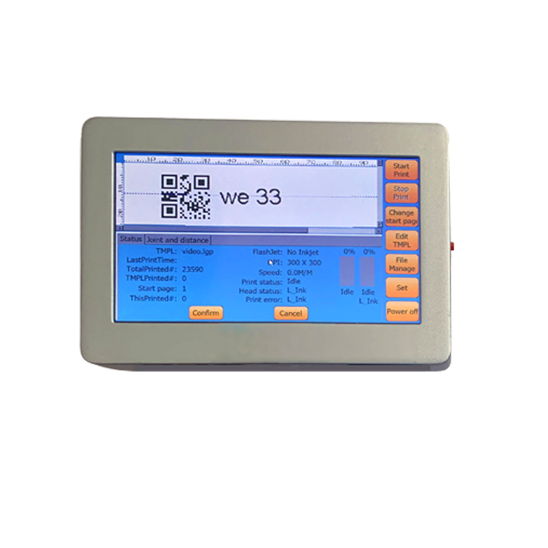 Exp/ qr code/ barcode/ variable date inkjet coder bottle carton pouch logo coding printer for food industry