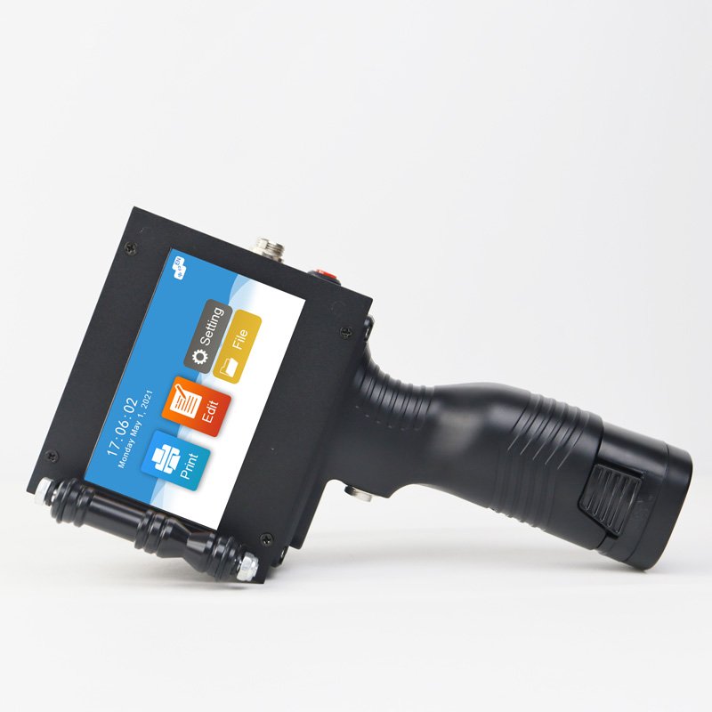 Mx3 Handheld Inkjet Printer Portable Batch Coding Machines Expiry Date Inkjet Printers Automatic Inkjet Printer