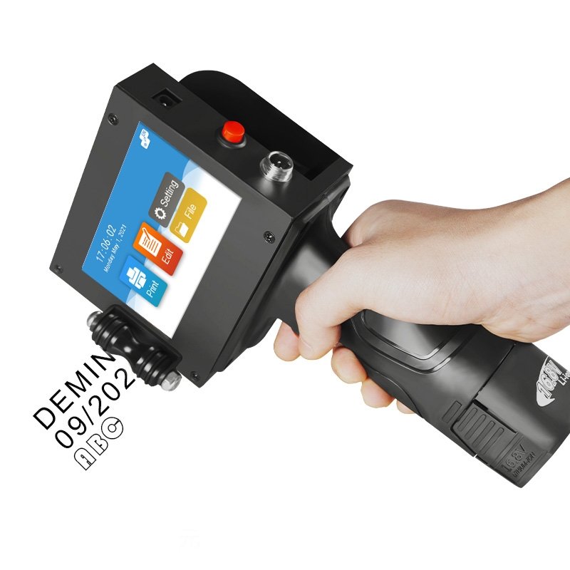 Mx3 Handheld Inkjet Printer Portable Batch Coding Machines Expiry Date Inkjet Printers Automatic Inkjet Printer