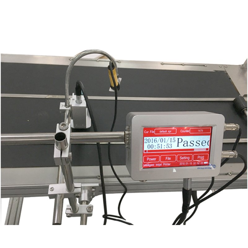 Carton continuous Industrial Inkjet Printer / Case Coder / Box expiry date printing machine