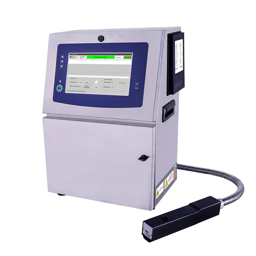 DOCOD CIJ Continues Inkjet Printers S2000 Small Character Printing Machine for Plastic Metal Expiry Date Printer for Bottle