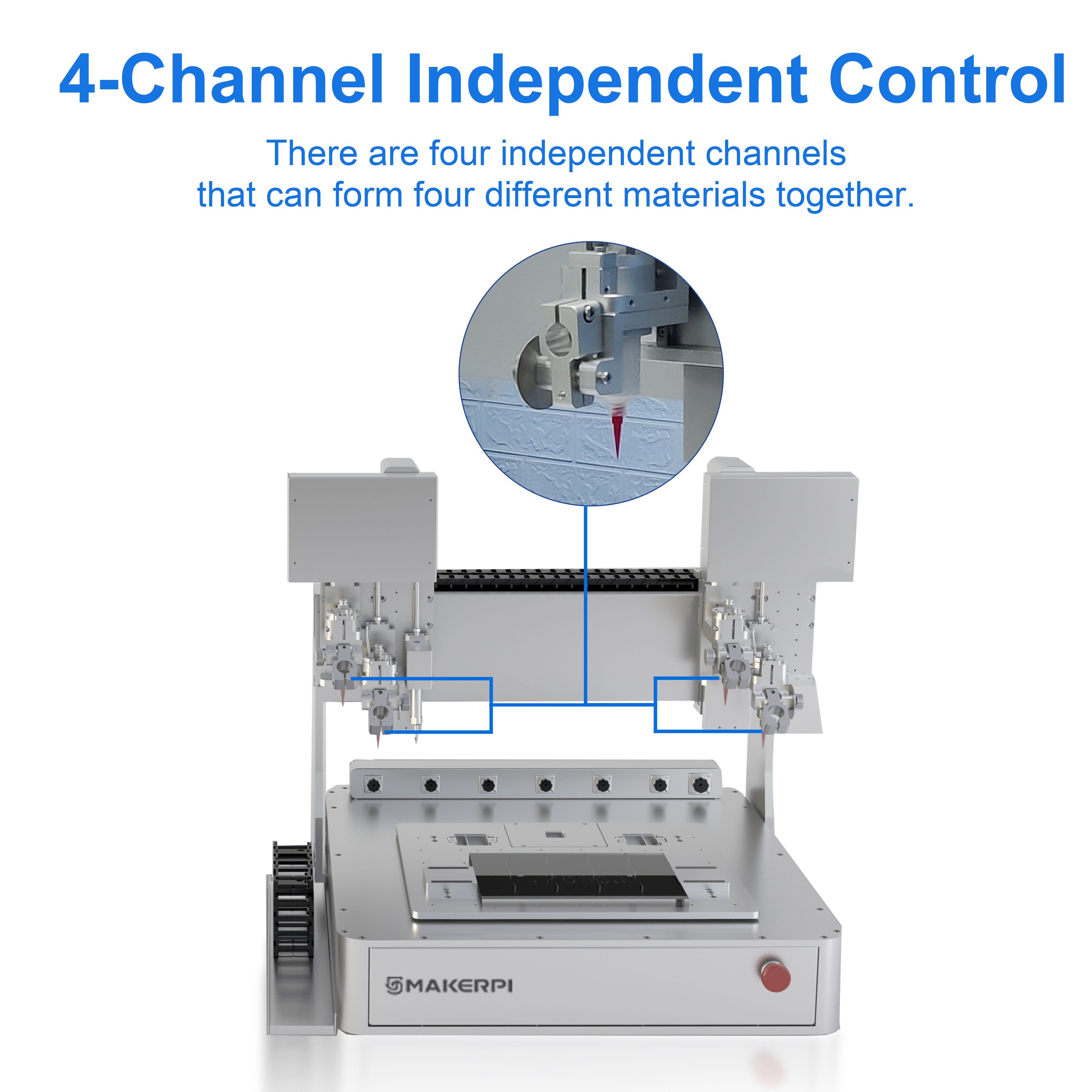MakerPi Autobio 2000 DIW Direct Ink Writing Printer For 3D Printing Human Tissue And Biological Models