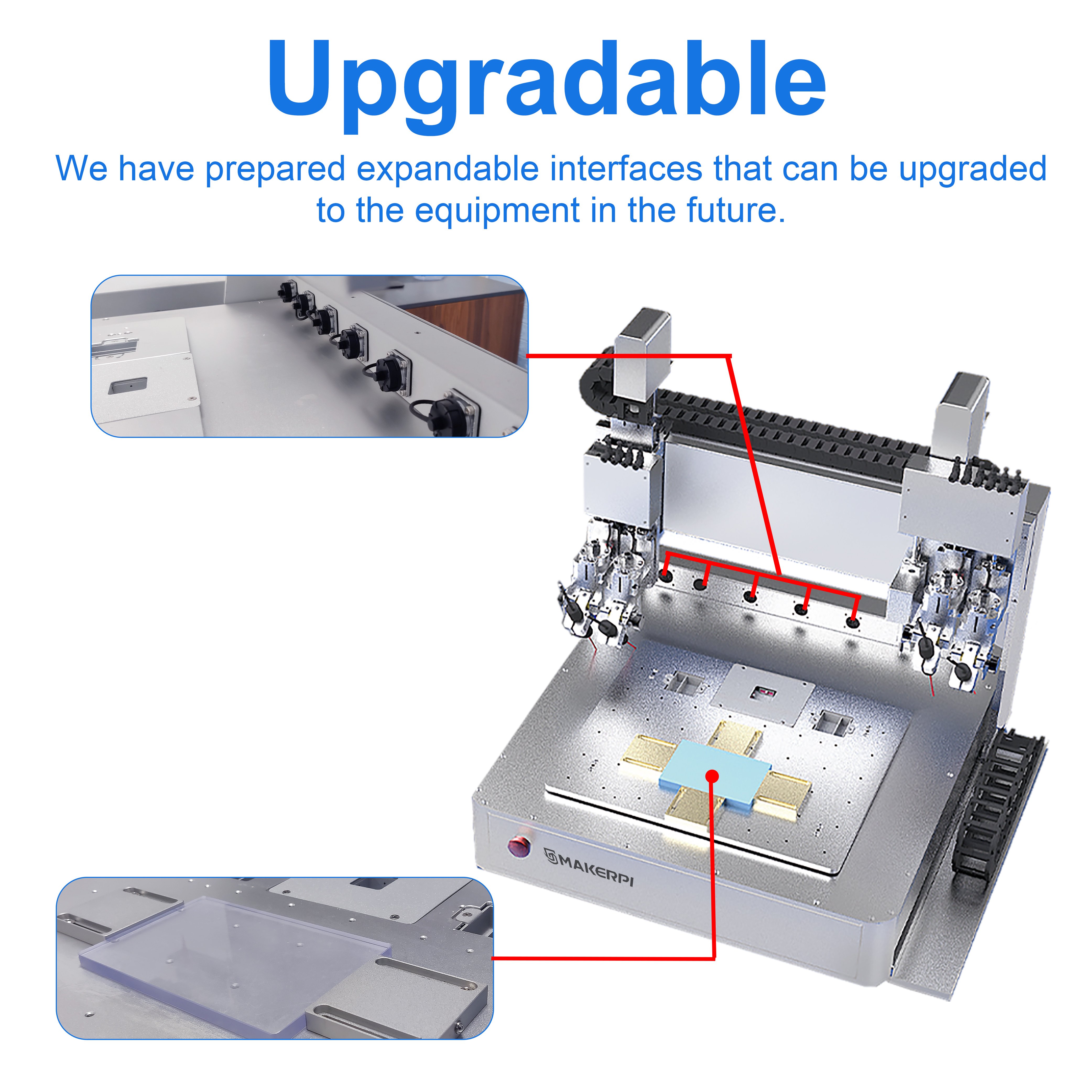 MakerPi Autobio 2000 DIW Direct Ink Writing Printer For 3D Printing Human Tissue And Biological Models