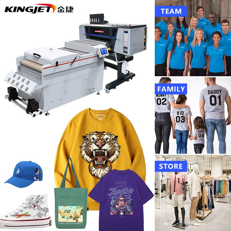 dtf printer T shirt PET Film Printer Inkjet Heat Press Vinyl Paper Transfer DTF T-shirts Printing Machine