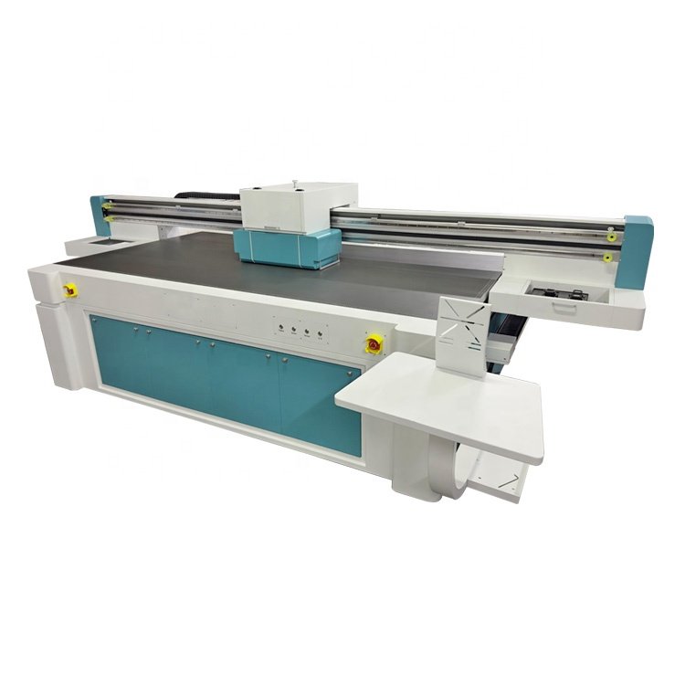 1300x2500mm i3200 LED UV Flatbed Inkjet Printer Digital UV Printer Acrylic KT Board Wall Mural Graphics Sign Printing Machine