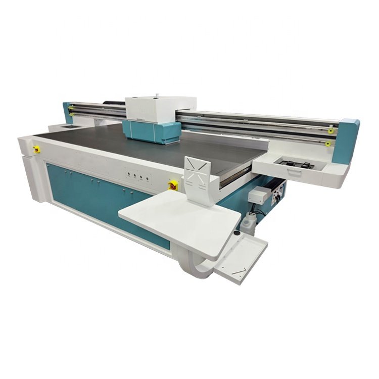 1300x2500mm i3200 LED UV Flatbed Inkjet Printer Digital UV Printer Acrylic KT Board Wall Mural Graphics Sign Printing Machine
