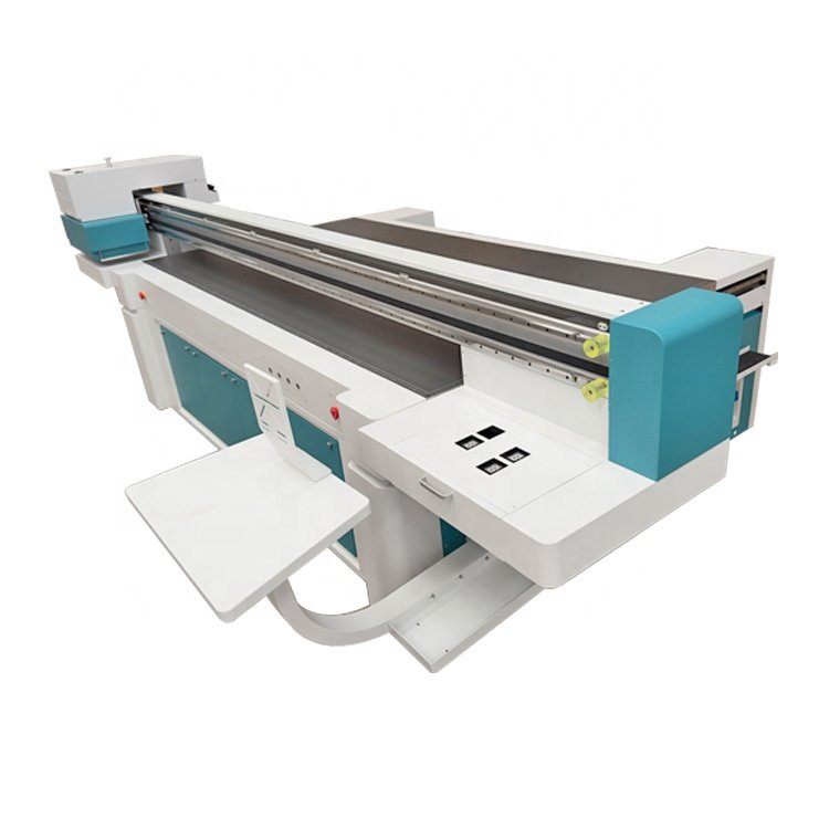 1300x2500mm i3200 LED UV Flatbed Inkjet Printer Digital UV Printer Acrylic KT Board Wall Mural Graphics Sign Printing Machine