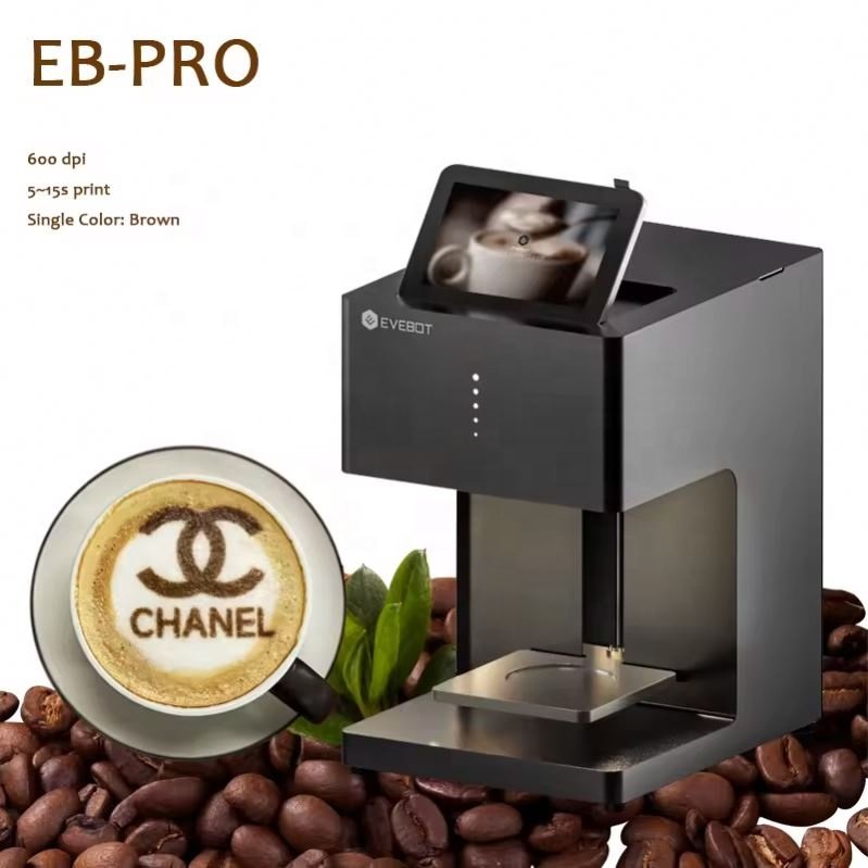 Foam Milked Coffee Printer Chocolate Cake Biscuit Printer Machine Hot Sale Cheap Price New Design Latte Art Inkjet Printers