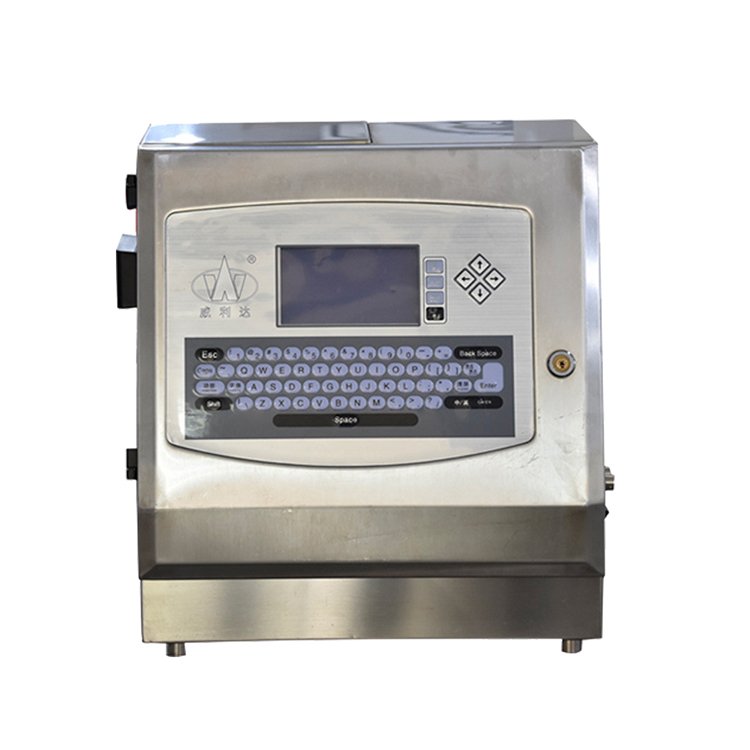Continous inkjet printer for expiry date batch code serial number logo