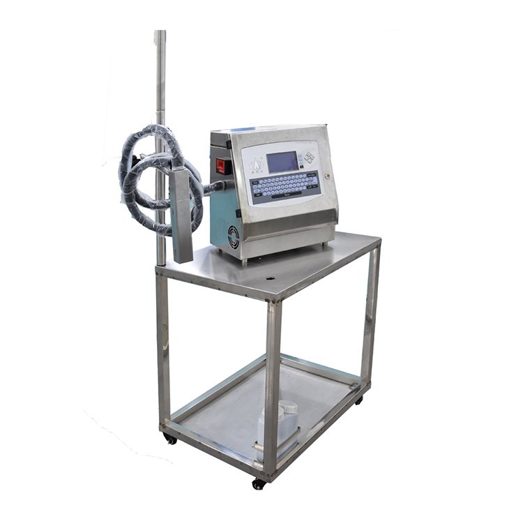 Continous inkjet printer for expiry date batch code serial number logo