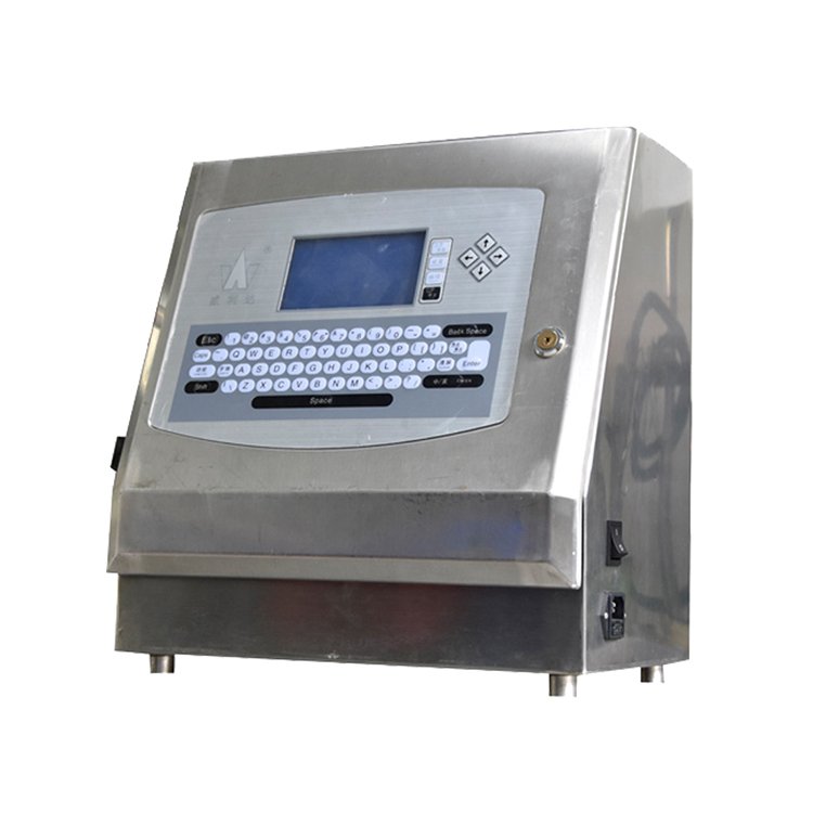 Continous inkjet printer for expiry date batch code serial number logo