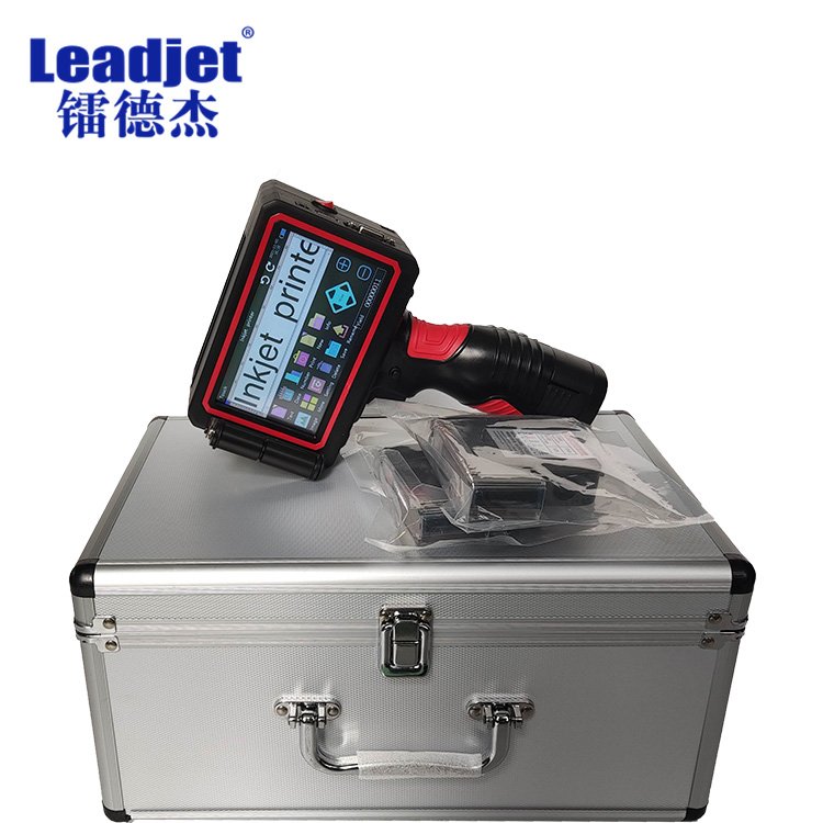Leadjet handheld inkjet easy to operate portable inkjet logo date code printer