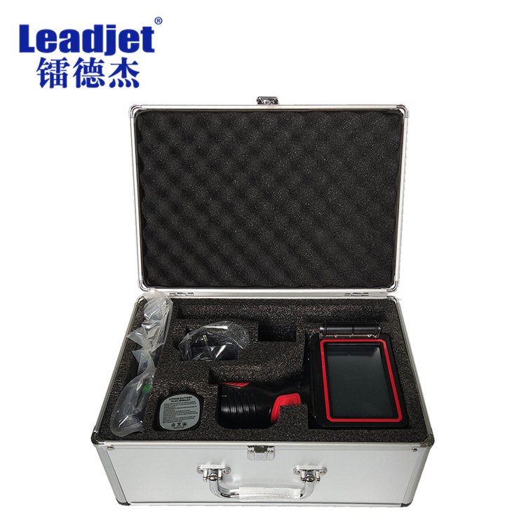 Leadjet handheld inkjet easy to operate portable inkjet logo date code printer