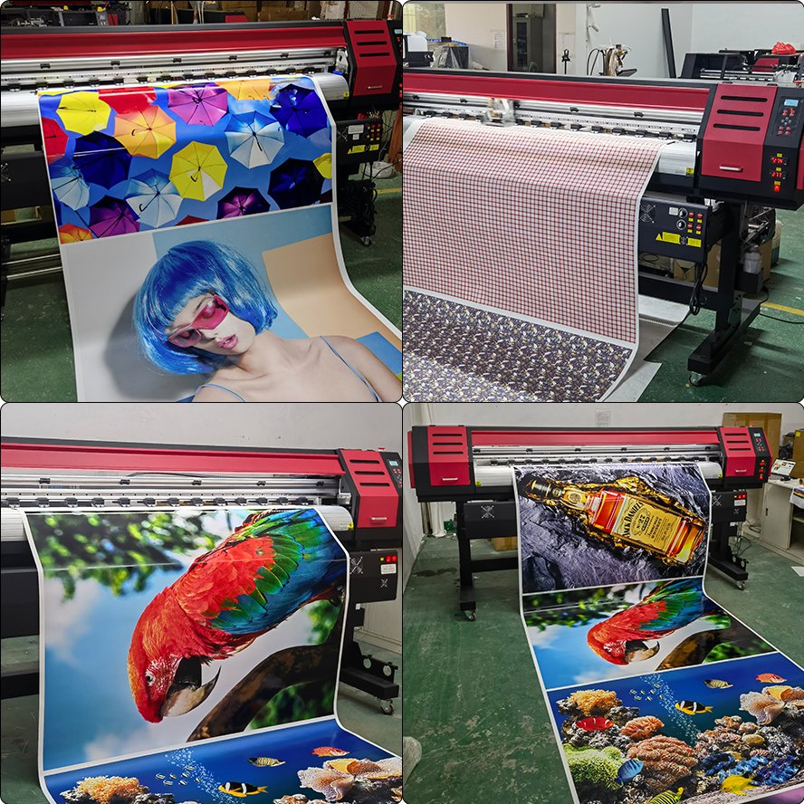 digital Home Easy To Manage Advertising large format eco solvent printer 1.8 m Matt Poster Size Printer